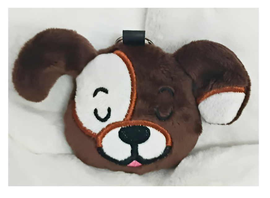 Plushie Puppy Keychain
