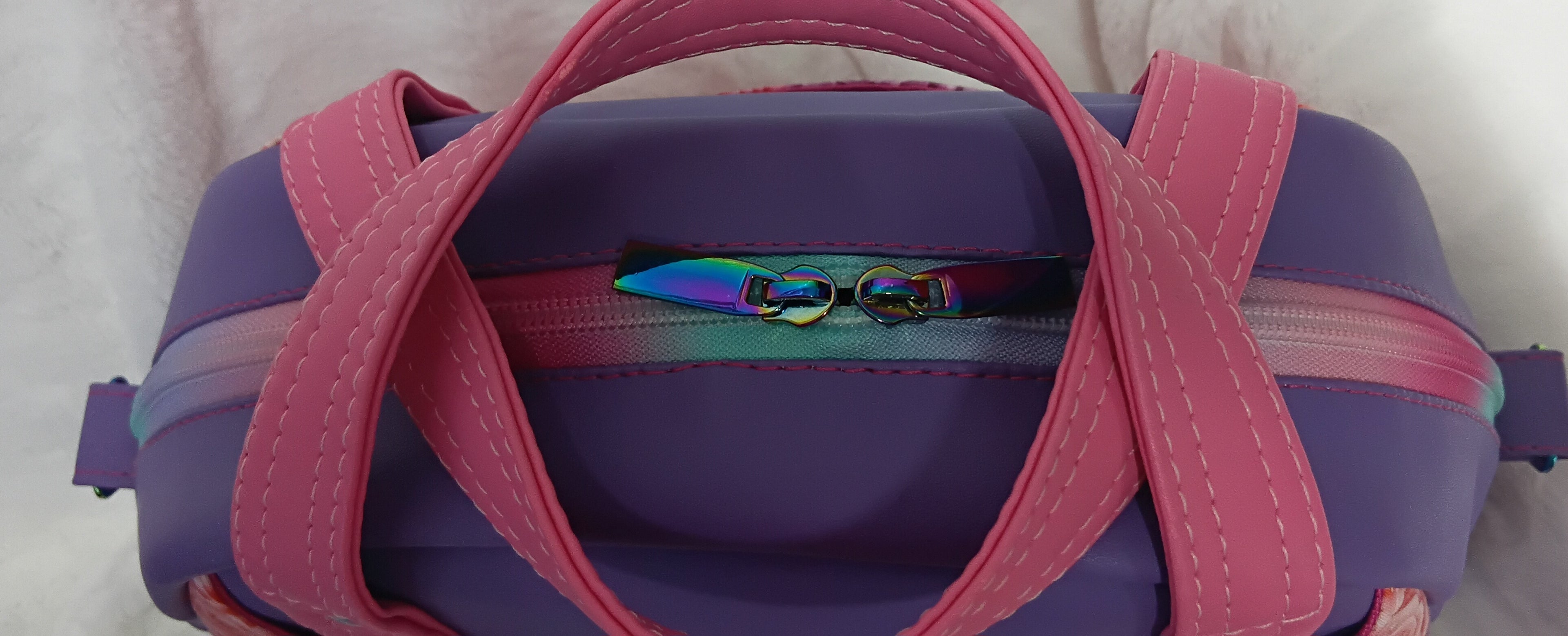 Erica Bowler Bag - Pastel Pink and Mauve