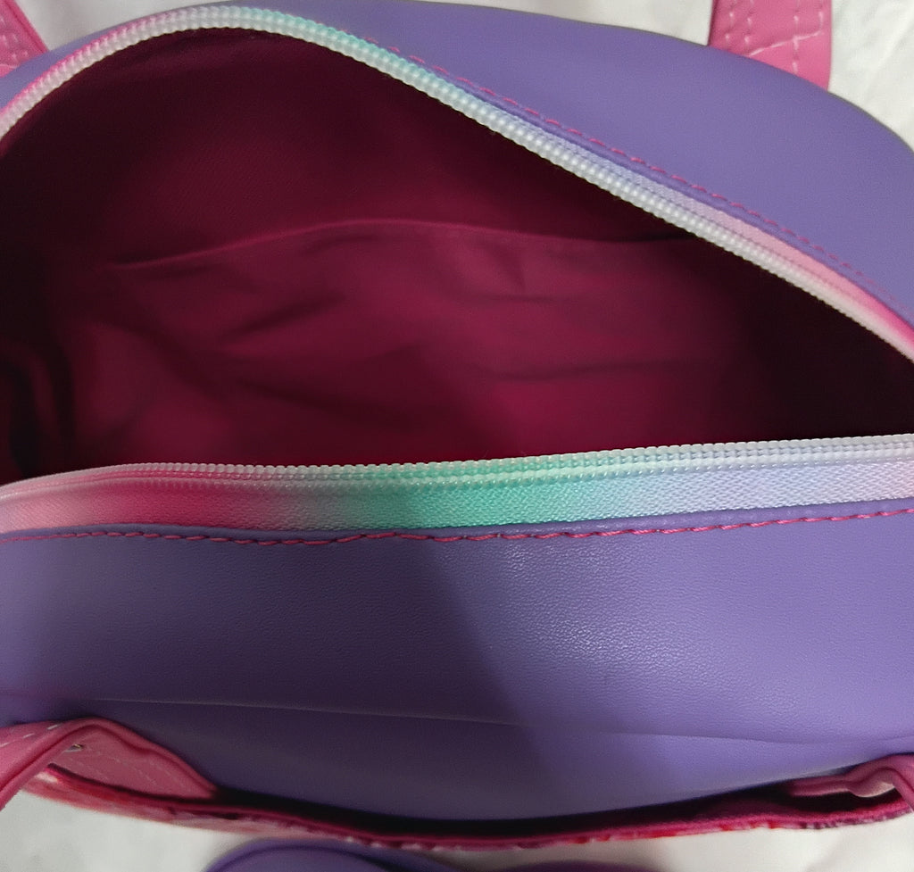 Erica Bowler Bag - Pastel Pink and Mauve