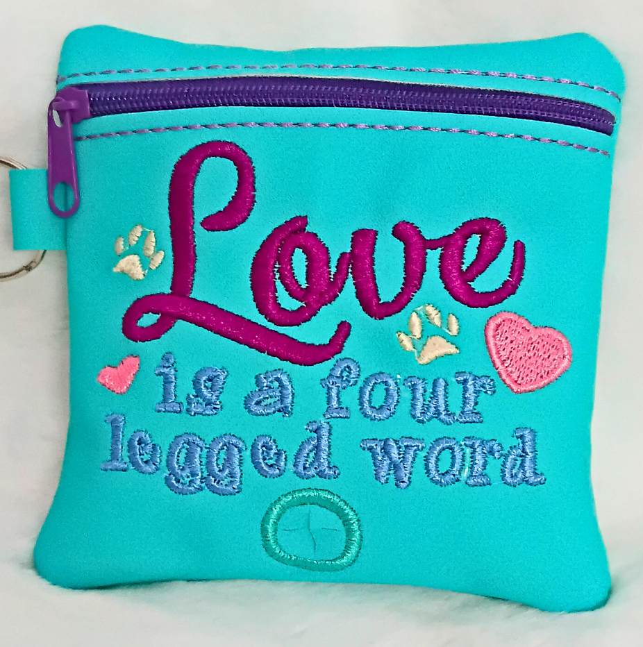 Love Is A Four Legged Word - Doggy Bag