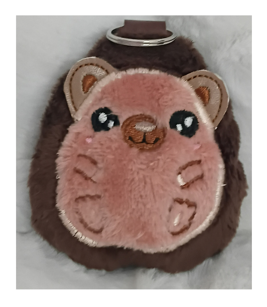 Hedgehog Keychain