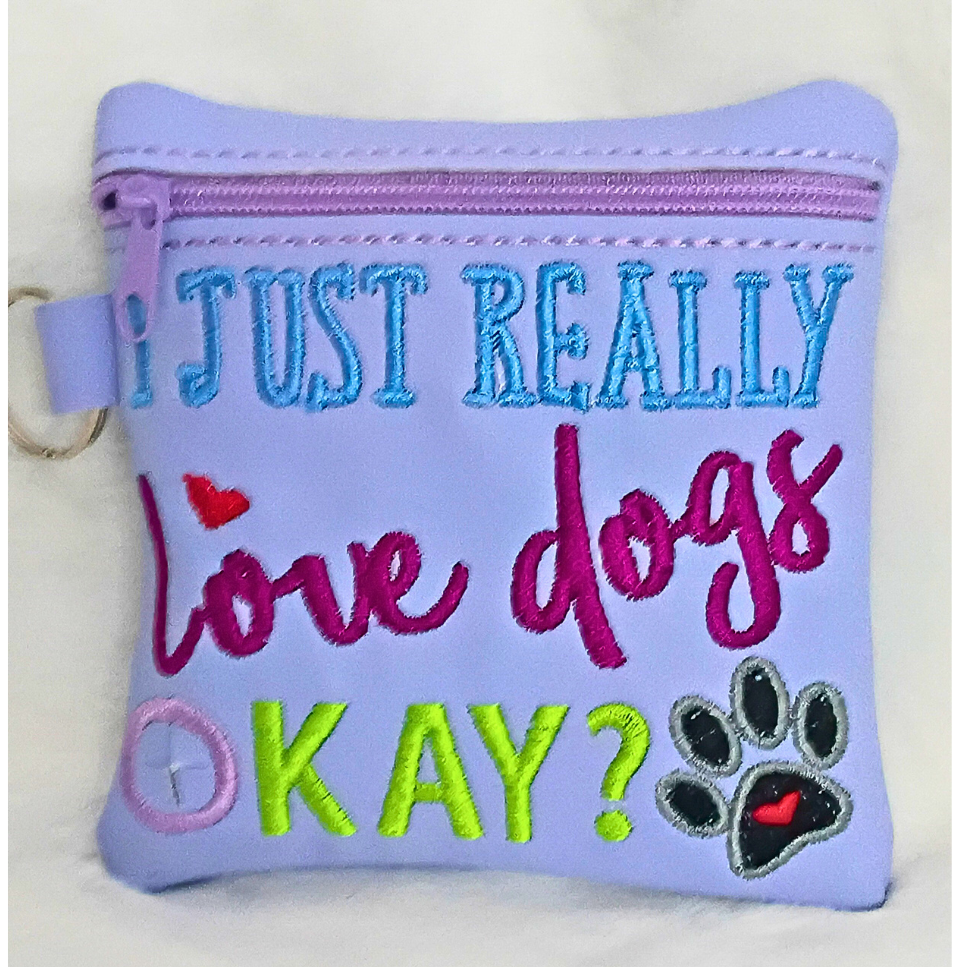 I Just Really Love Dogs Kay - Doggy Bag
