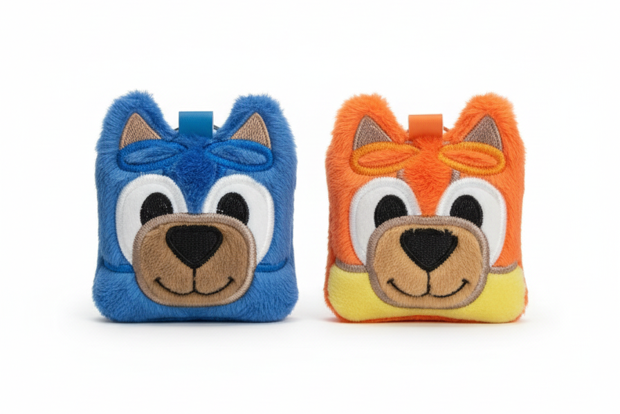 Plushie Puppy Keychains