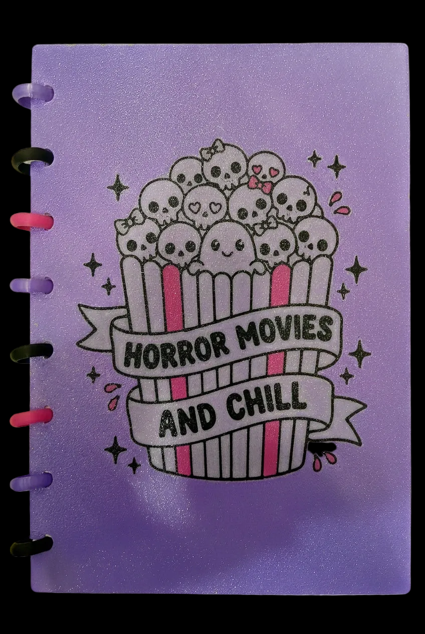 3D Printed A5 Notebook Movie night.