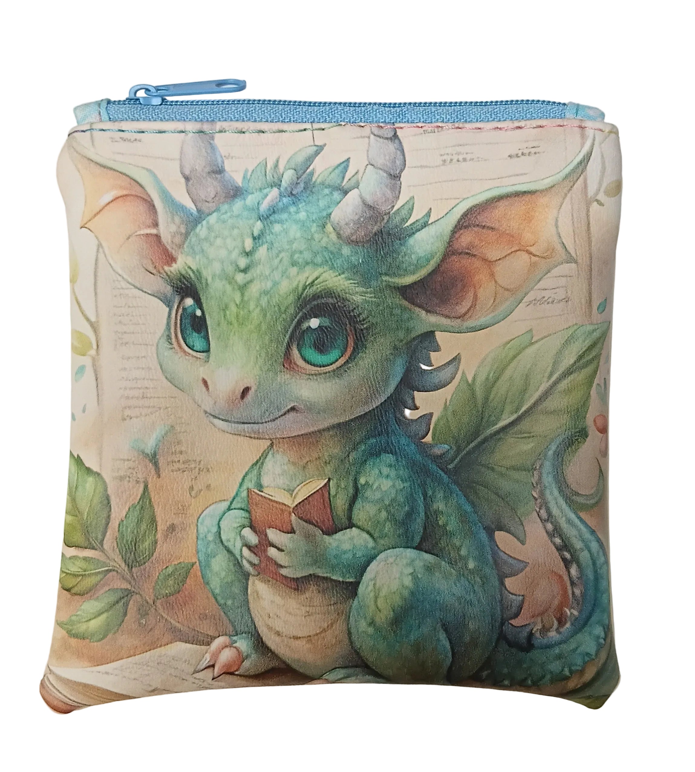 Medium lined zipper bag