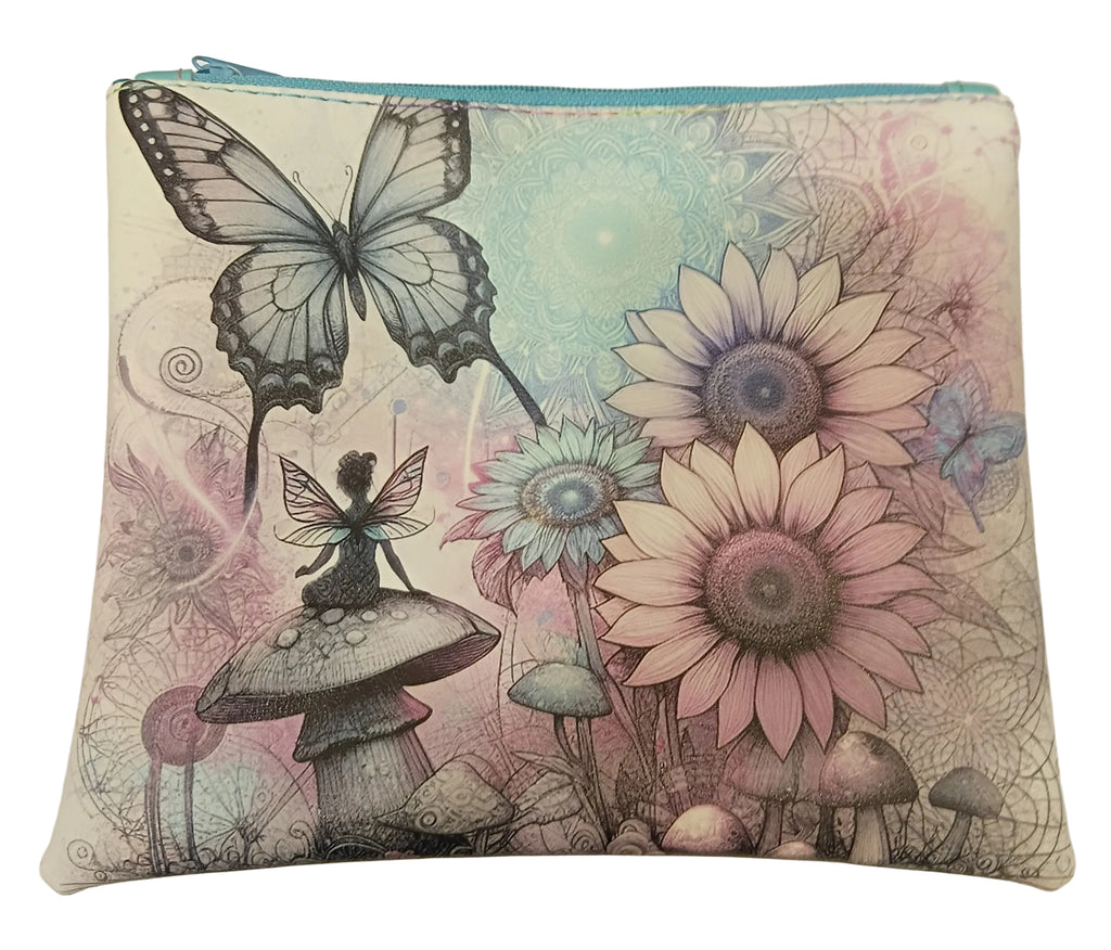 Large lined zipper bag