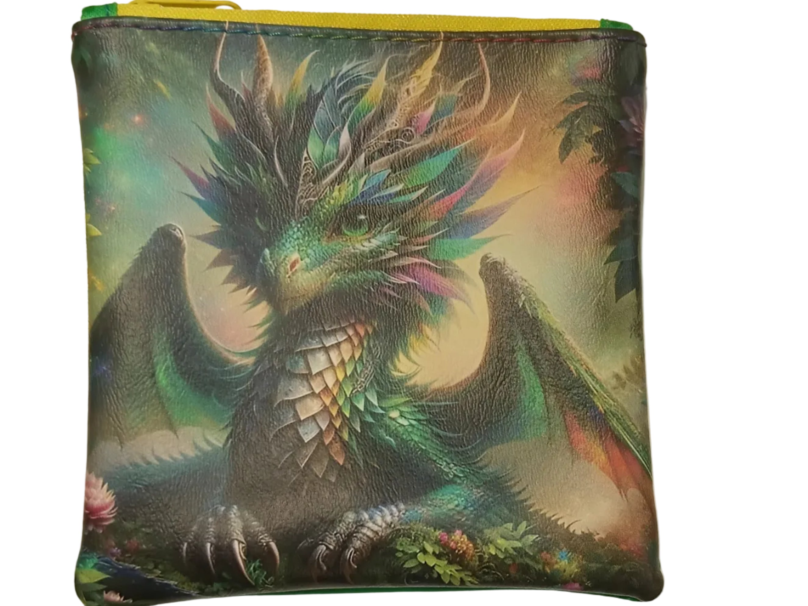 Medium lined zipper bag