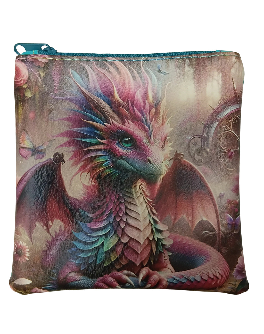 Medium lined zipper bag