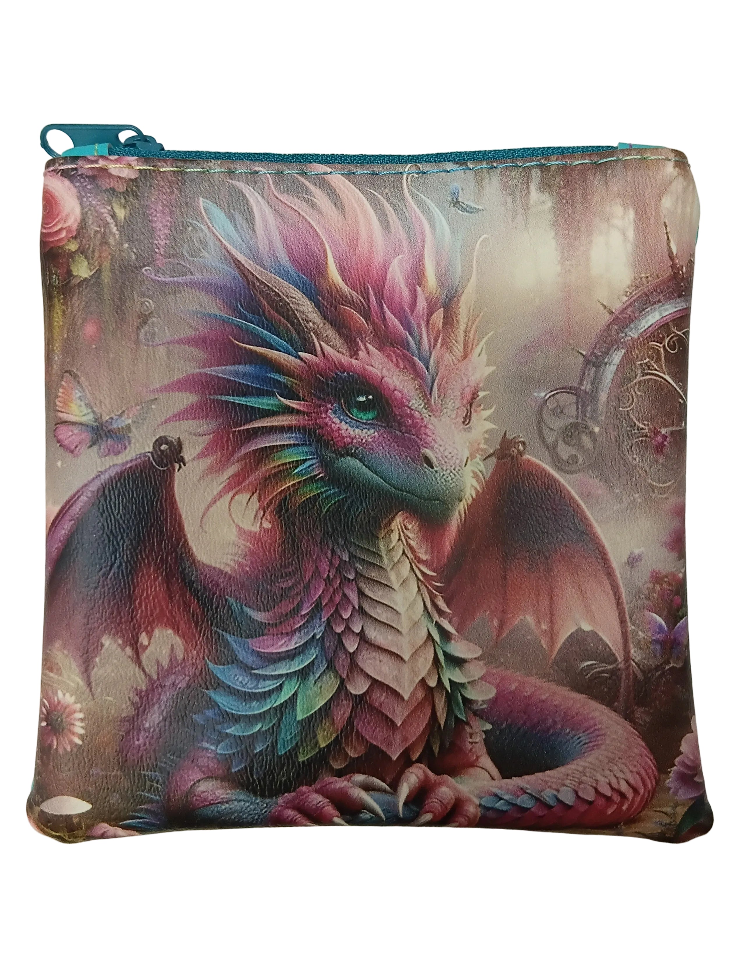 Medium lined zipper bag