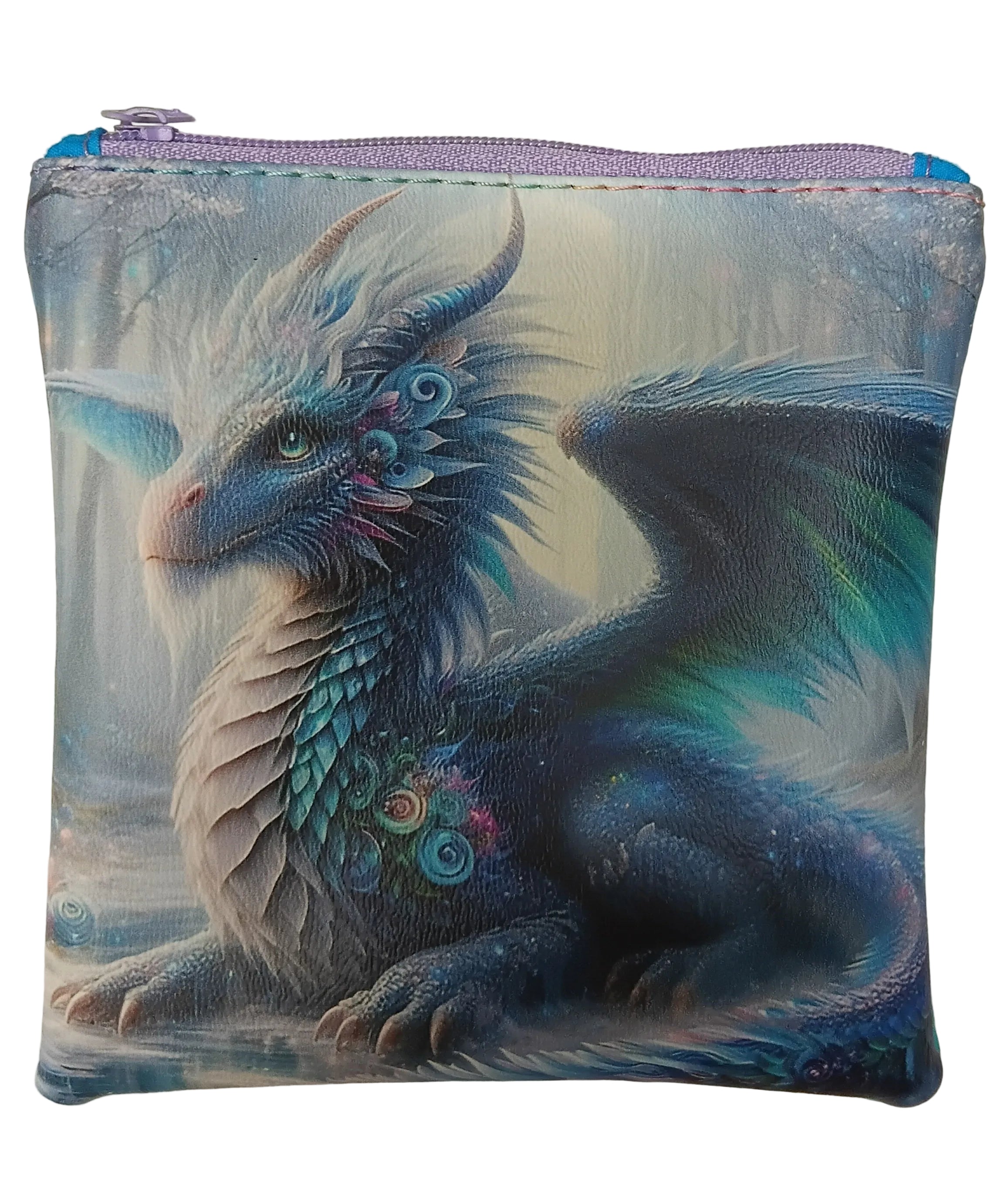 Medium lined zipper bag