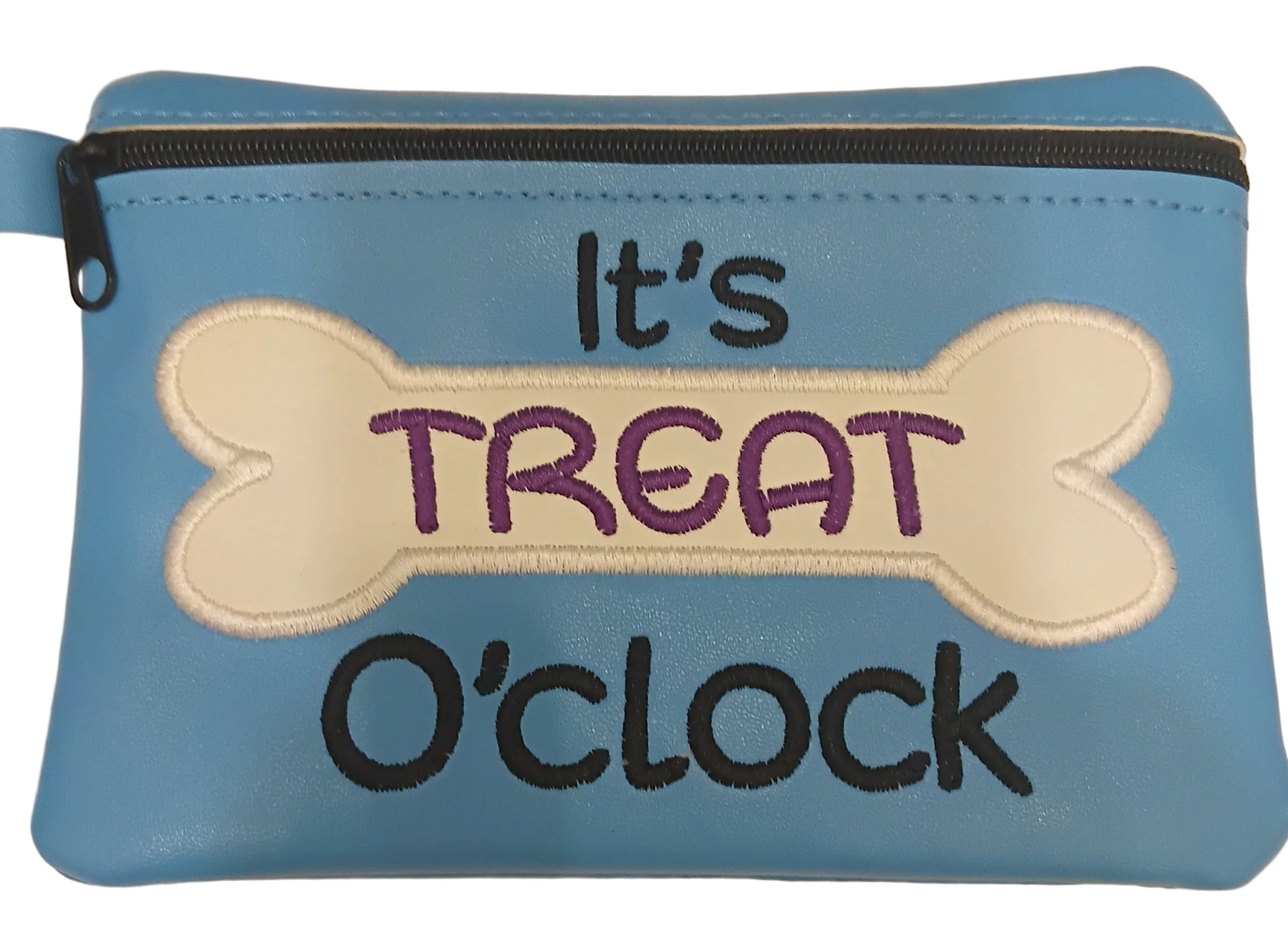 Medium lined zipper bag