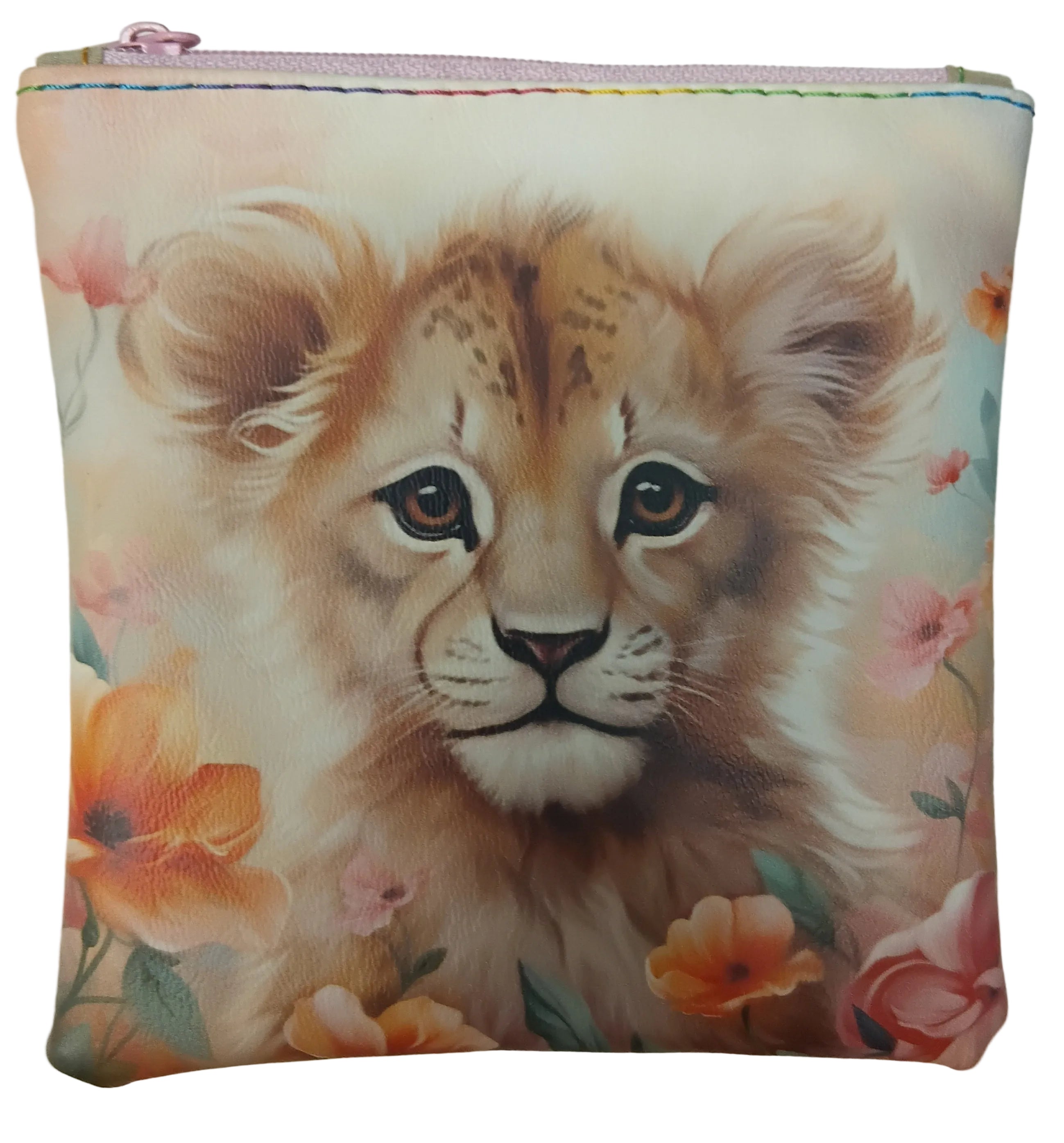 Medium lined zipper bag